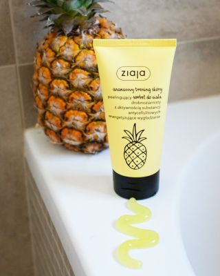 Pokud chcete své pokožce poskytnout výjimečnou relaxaci, zvolte Ziaja exfoliační tělový sorbet s ananasem 🍍 Díky extraktu...