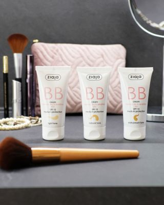 Ziaja BB krém pro normální a suchou pleť ve 3 odstínech nabízí moderní kombinaci komplexní péče s nápravou nedokonalostí...
